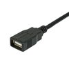 Monoprice USB Type-A to USB Type-A Female 2.0 Extension Cable - 28/24AWG Gold Pl 39922